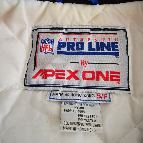 Men's Authentic ProLine By Apex One Vintage NFL Denver Broncos Jacket Size S - Picture 11 of 13
